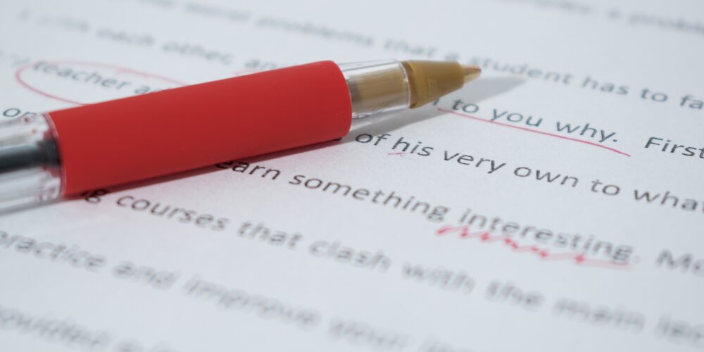 Five ways to improve your proofreading skills